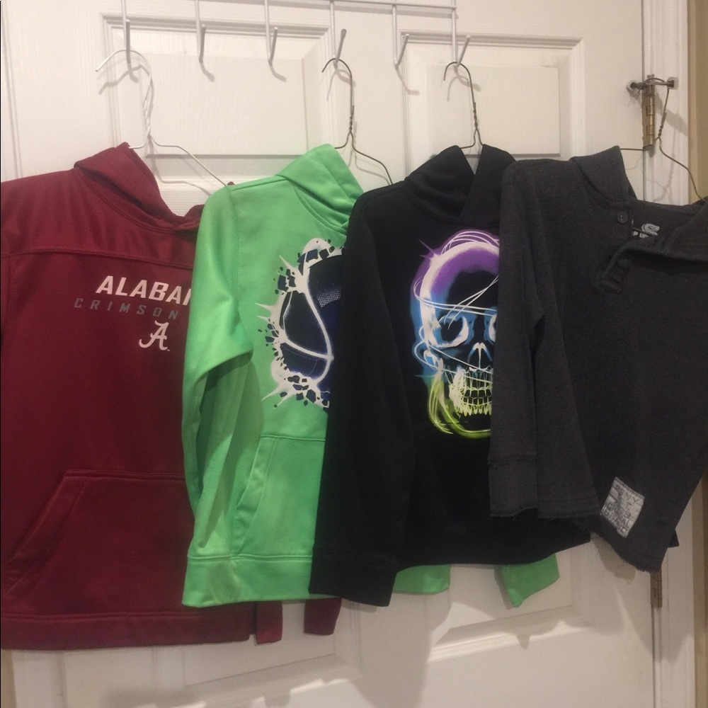 4 Boys Hoodies